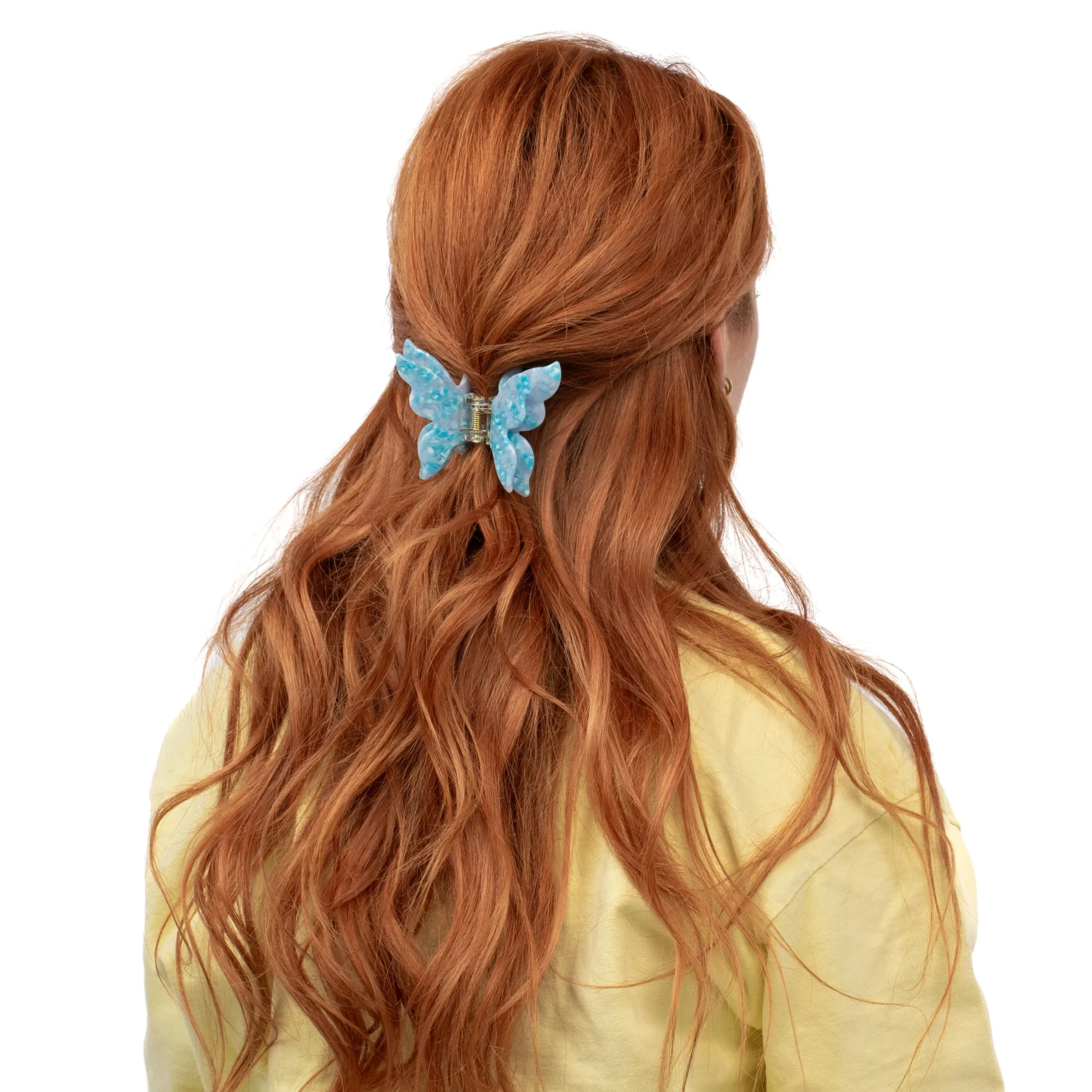 Κλάμερ Μαλλιών Double Wings - Μπλε